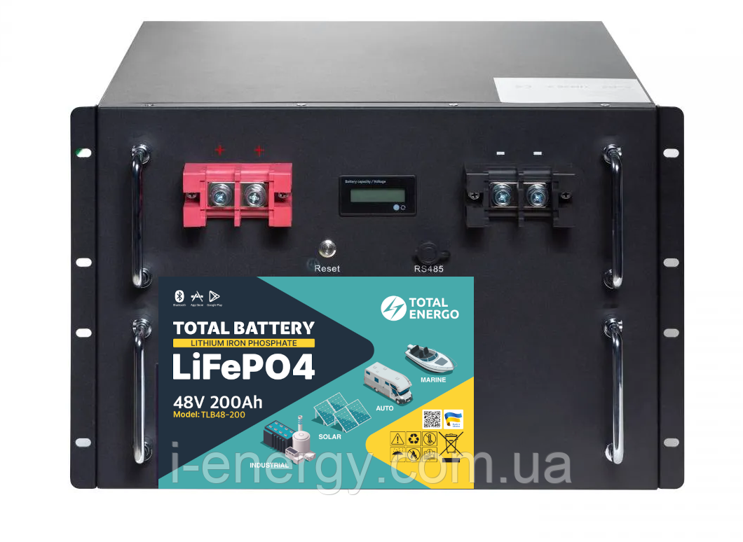 Аккумуляторна батарея Total Battery TLB48-200 LiFePO4 48В 200Ач