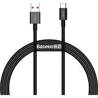 Кабель зарядный Baseus Superior Series Fast Charging Data Cable for Type-C 66W 1м Black (CATYS-01)