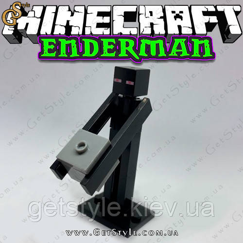 Конструктор фігурка Єндермен Майнкрафт Enderman Minecraft 9 см