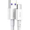 Кабель зарядний Baseus Superior Series Fast Charging Data Cable for Type-C 66W 1м White (CATYS-02), фото 3