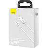 Кабель зарядний Baseus Superior Series Fast Charging Data Cable for Type-C 66W 1м White (CATYS-02), фото 6