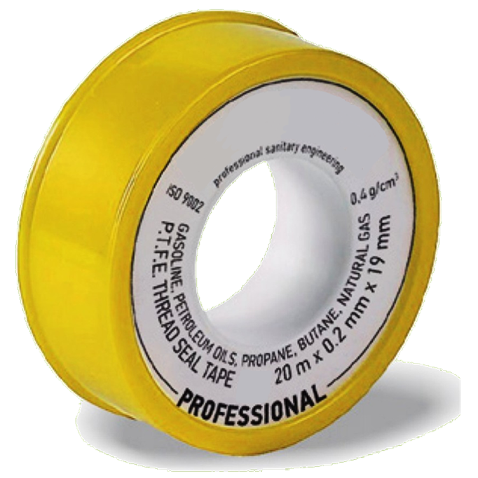КР фум стрічка для газу STP-02 professional 20M*0.2 мм*19mm