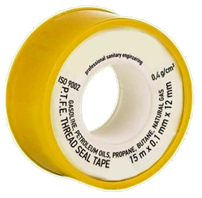 КР фум стрічка для газу ST-02 15M*0.1 mm*12mm