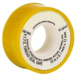 КР фум стрічка для газу ST-02 15M*0.1 mm*12mm