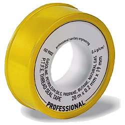 КР фум стрічка для газу STP-02 professional 20M*0.2 мм*19mm