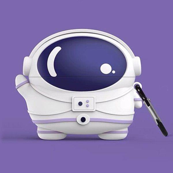 Чохол для навушників Apple AirPods Pro Alitek Астронавт Nasa White/Blue + карабін