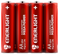Батарейки ENERLIGHT MEGA POWER AA 1.5V 2600 mAh. ALKALINE