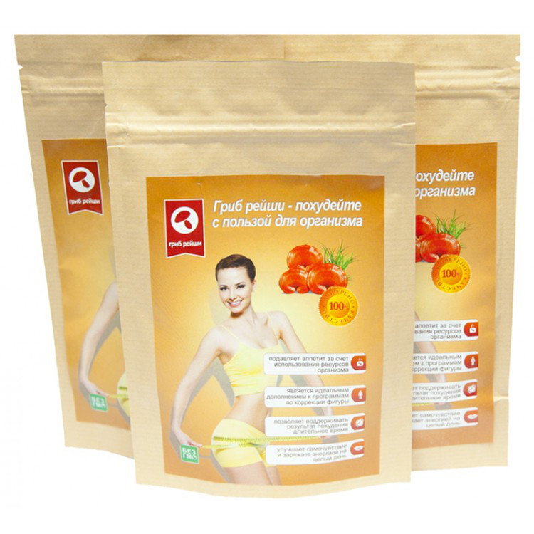 Засоби для схуднення Ganoderma для схуднення (гриб Рейші) 100 гр