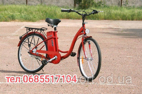 Електровелосипед SKYBIKE LIRA (350W-36V) Червоний