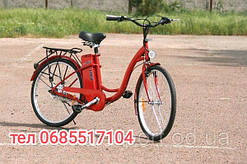 Електровелосипед SKYBIKE LIRA (350W-36V) Червоний