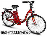 Електровелосипед SKYBIKE LIRA (350W-36V) Червоний, фото 3