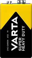 Батарейка VARTA SUPERLIFE 6F22  9V Zinc Carbon