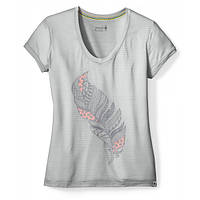 Футболка Smartwool Women's Merino 150 Feather Tee XS, Сірий