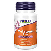 Melatonin 3 мг Now Foods (90 таблеток)