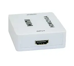 Конвертер перехідного відеосигнала HDMI2VGA HDMI to VGA з звуковим входом 3.5м, фото 5