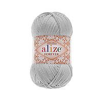 Alize FOREVER (Форевер) № 168 світло-сірий (Пряжа мікрофібра, нитки для в'язання)