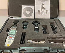 Шумомір/анемометр/люксметр/ термогігрометр/термометр (5 в 1) CEM DT-859B, фото 4