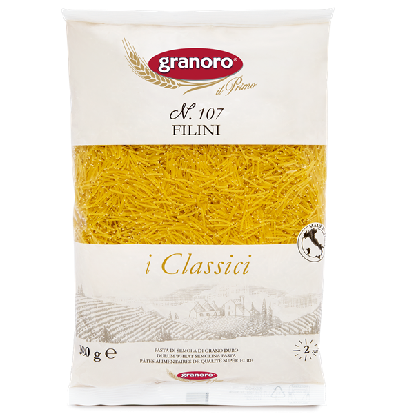 Паста Granoro Filini № 107- I Classici, 500 г, фото 1
