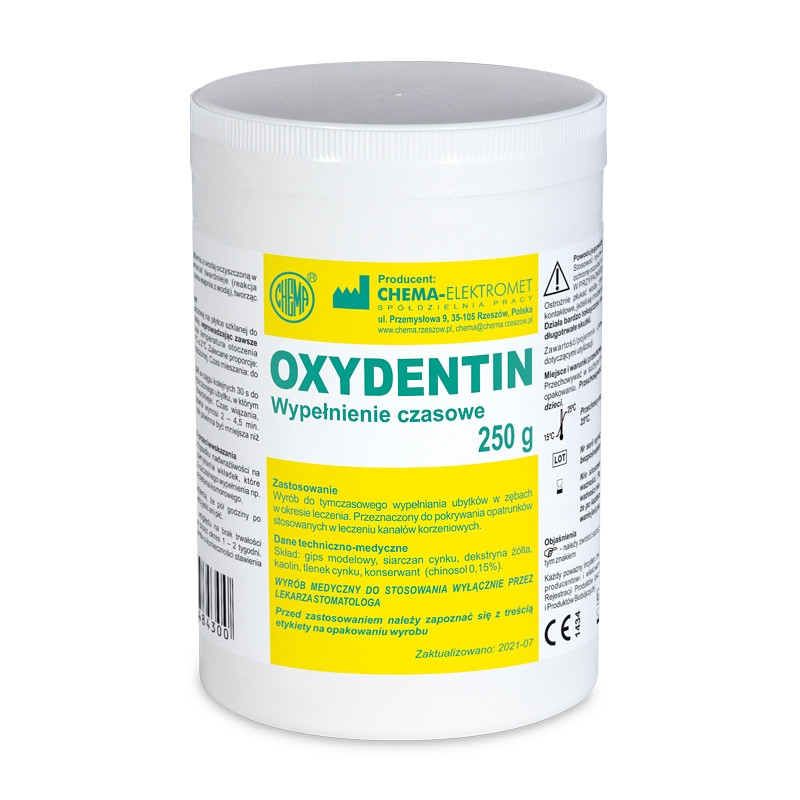 OXYDENTIN, водний дентин, порошок 250г, Chema