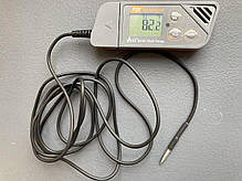 Логер температури (USB, 2 канали, з виносним зондом) AZ-88161, фото 4