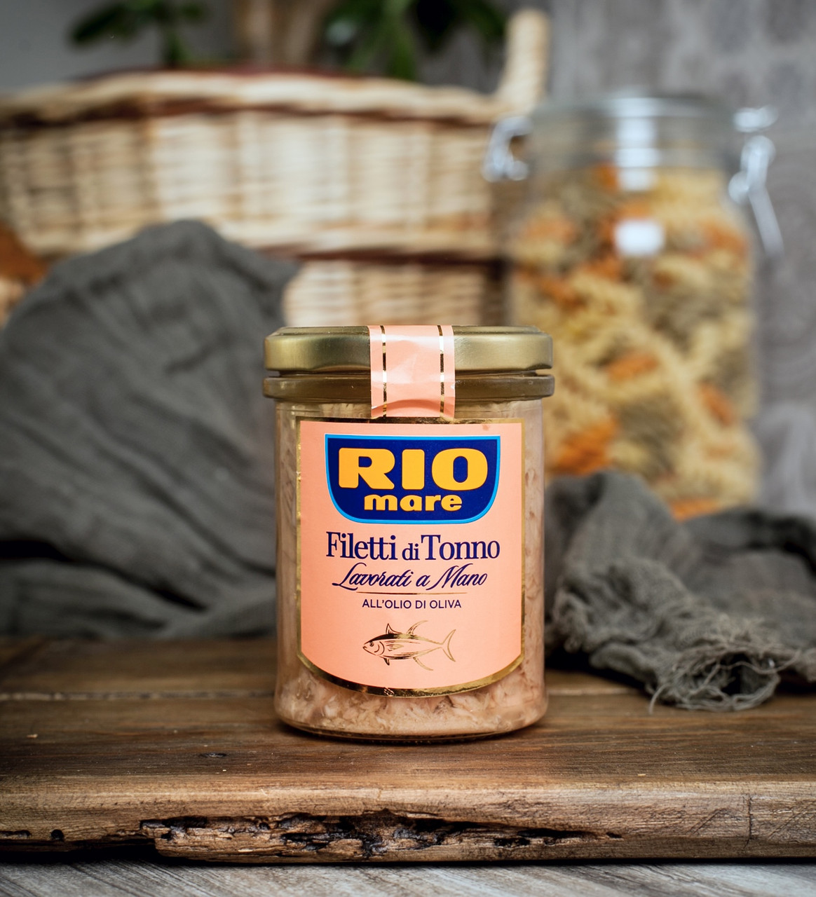 Філе тунця в оливковій олії "Rio Mare" 180 гр.