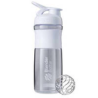 Шейкер BlenderBottle SportMixer Tritan Grip 820 мл белый