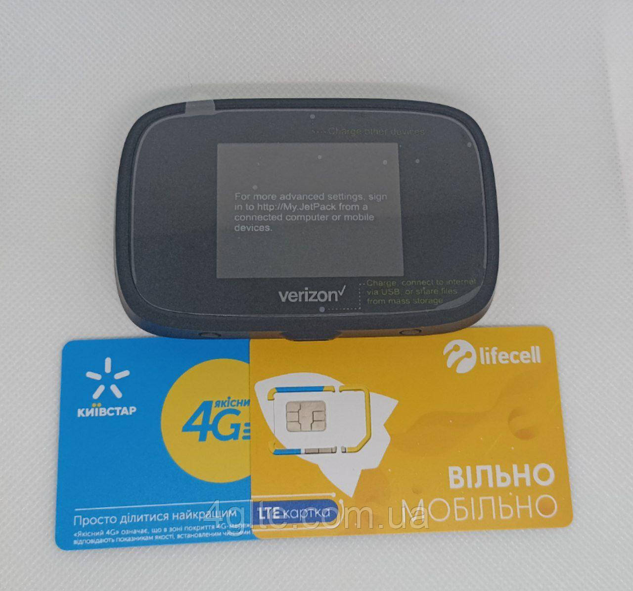 4G WiFi роутер Novatel MiFi7000 UA (Прошивка з корабликом, акумулятор 4400mAh), фото 1