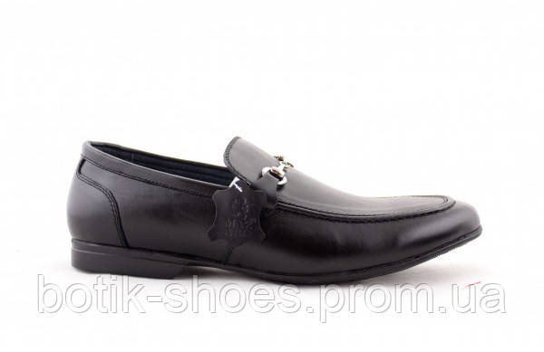 Весенние осенние мужские кожаные туфли мокасины кожа повседневные качественные легкие 42 размер Mazaro SH16 - фото 4 - id-p578335297