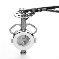 Заслінка нержавіюча Батерфляй тип 2104 Genebre Ду50-200 Ру16 Т180С