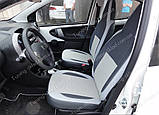 Чохли на сидіння Пежо 107 (чохли з екошкіри Peugeot 107 стиль Premium), фото 6