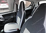 Чохли на сидіння Пежо 107 (чохли з екошкіри Peugeot 107 стиль Premium), фото 9