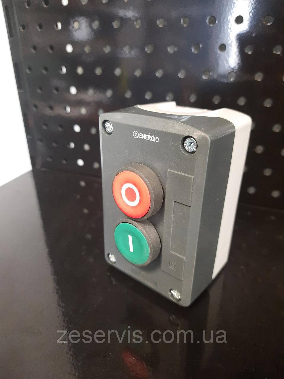 Пості кнопковий ENERGIO XAL-D213 ПУСК/СТОП NO+NC, фото 1