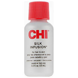 Глибоке зволоження: Відновлюючий комплекс з шовком для сильних та здорових локонів, 15 мл