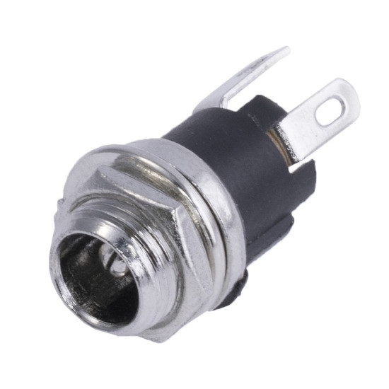 Гніздо живлення 5.5x2.1 мм монтаж на корпус