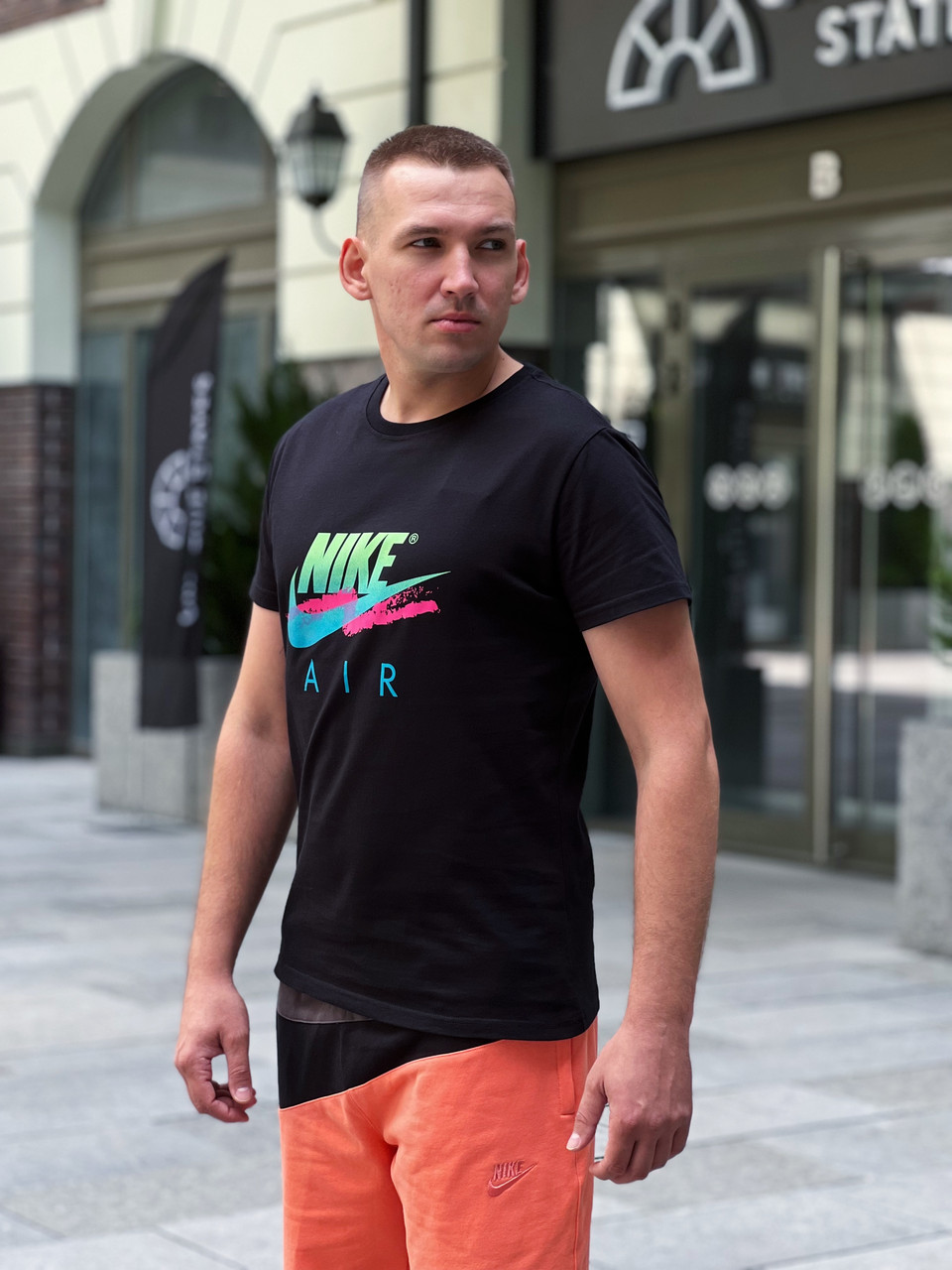 Футболка чоловіча Nike Sportswear DNA Futura / DR0984-010 (Розміри:S,M,L,XL,2XL)
