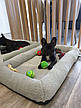 М'яка лежанка для собак, собача лежанка для клітки, розмір XL 109 х 69 х 10 см, фото 8