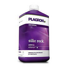 Стимулятор росту рослин широкого спектру із кремнієм Plagron Silic Rock 1 л