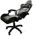 Крісло геймерське Extreme Series RX Gray сіре спортивне ігрове, фото 3