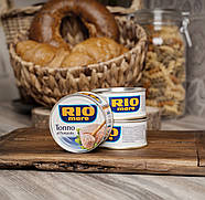 Тунець 🐟 у власному соку "Rio Mare Tonno al Naturale" 80 гр. Італія, фото 2