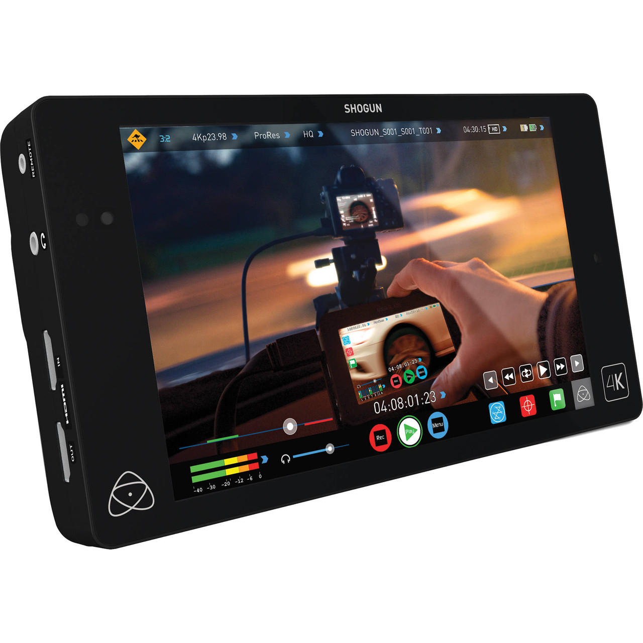 Рекордер Atomos Shogun 4K HDMI/12G-SDI Recorder and 7" Monitor (Full Version) (ATOMSHG001) - фото 1 - id-p268697255