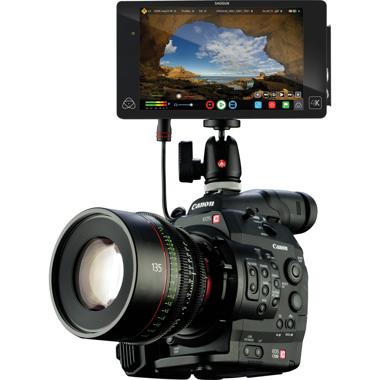 Рекордер Atomos Shogun 4K HDMI/12G-SDI Recorder and 7" Monitor (Full Version) (ATOMSHG001) - фото 8 - id-p268697255