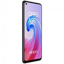 Смартфон OPPO A96 6/128GB Starry Black UA UCRF Гарантія 12 місяців, фото 2