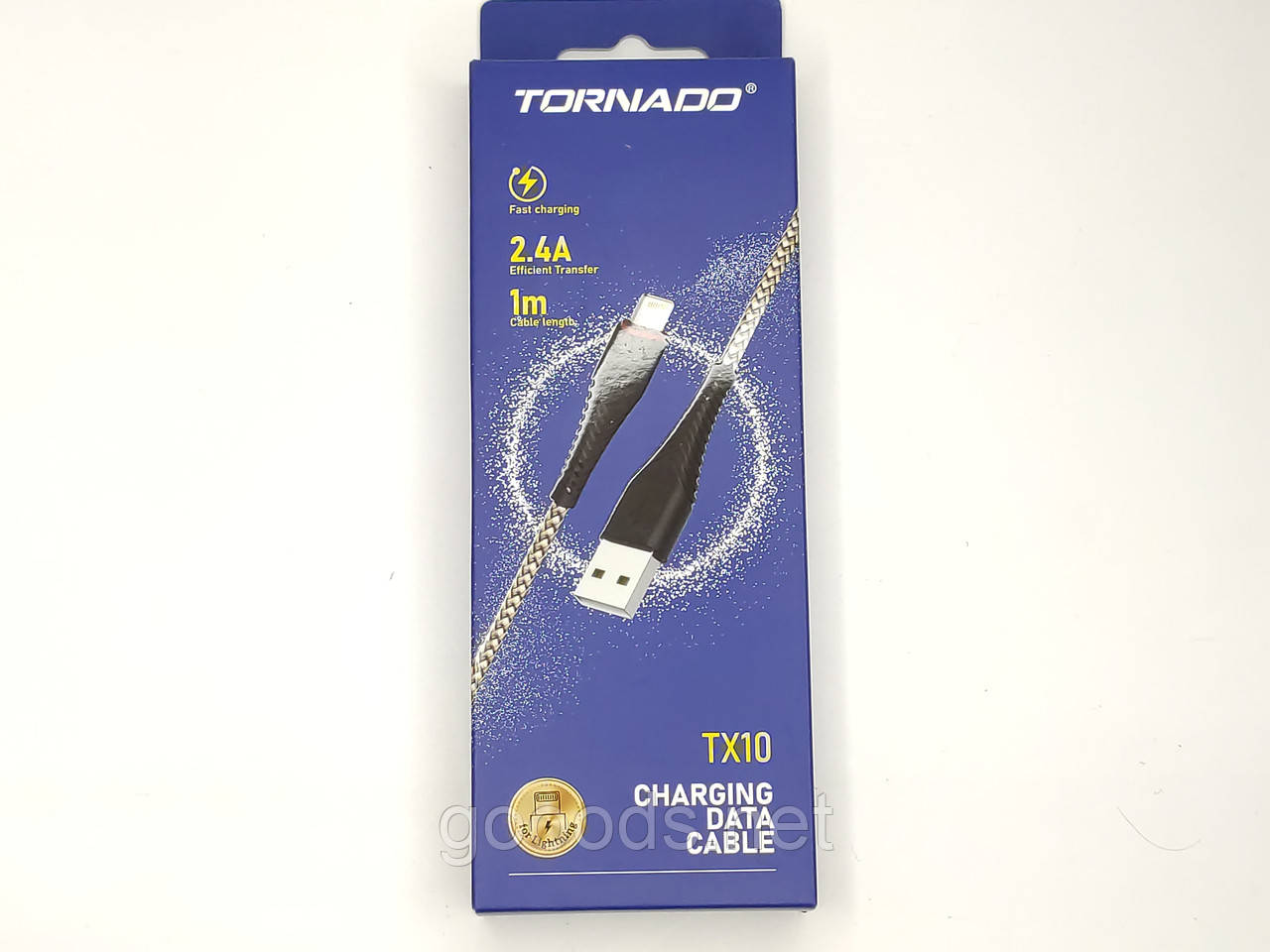 Кабель для Iphone Tornado TX10 Lightning 2.4А 1 метр