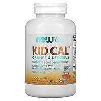 Жевательный кальций (Kid Cal) 200 мг 100 жевательных таблеток со вкусом апельсина