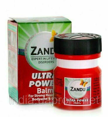 !Бальзам Занду ультра сила, Zandu Balm Ultra Power , один бальзам - потрійну дію!, Аюрведа Здесь