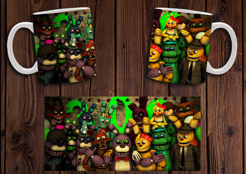 Чашка "Five Nights at Freddy's" / Кружка П'ять ночей з Фредді №13