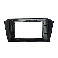 Переходная рамка 10.1" Lesko для Volkswagen Magotan 2017 Passat 2014+ (7063) Вольксваген (K/OPT1_9265-37967)