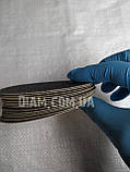 Абразивний диск "шкірка" полірувати мармур, скло Saitac-vel 115 мм. зерна No100-1200 Sait Італія, фото 4