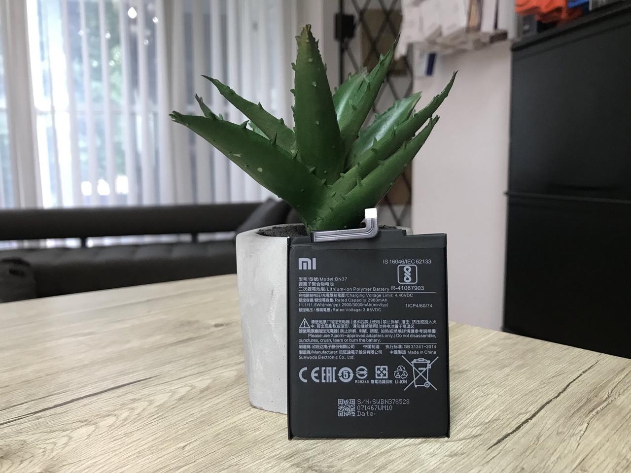 Акумулятор Xiaomi BN37/Redmi 6 3000 mAh Батарея Xiaomi BN37/Redmi 6a 3000 mAh