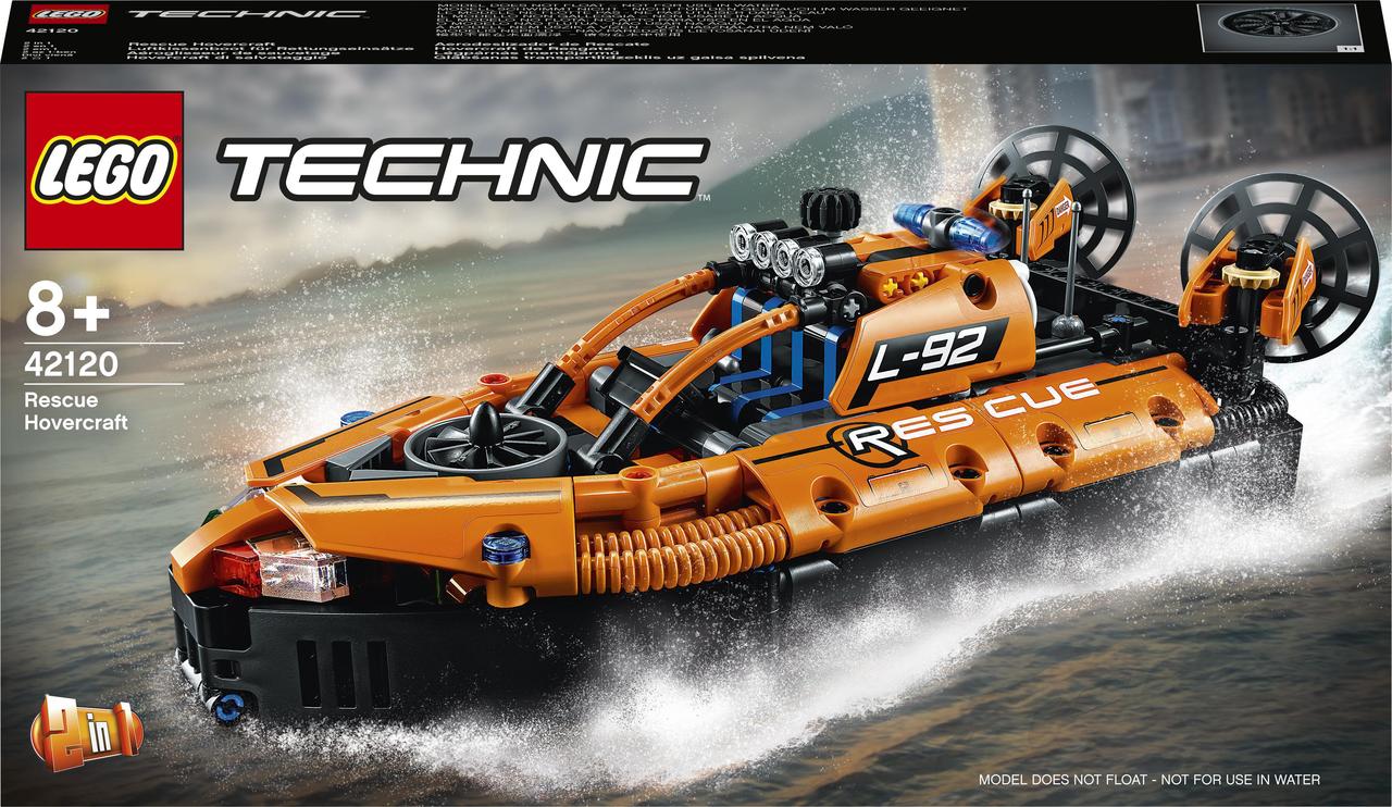 LEGO Technic Рятувальне судно на повітряній подушці 457 деталей (42120)
